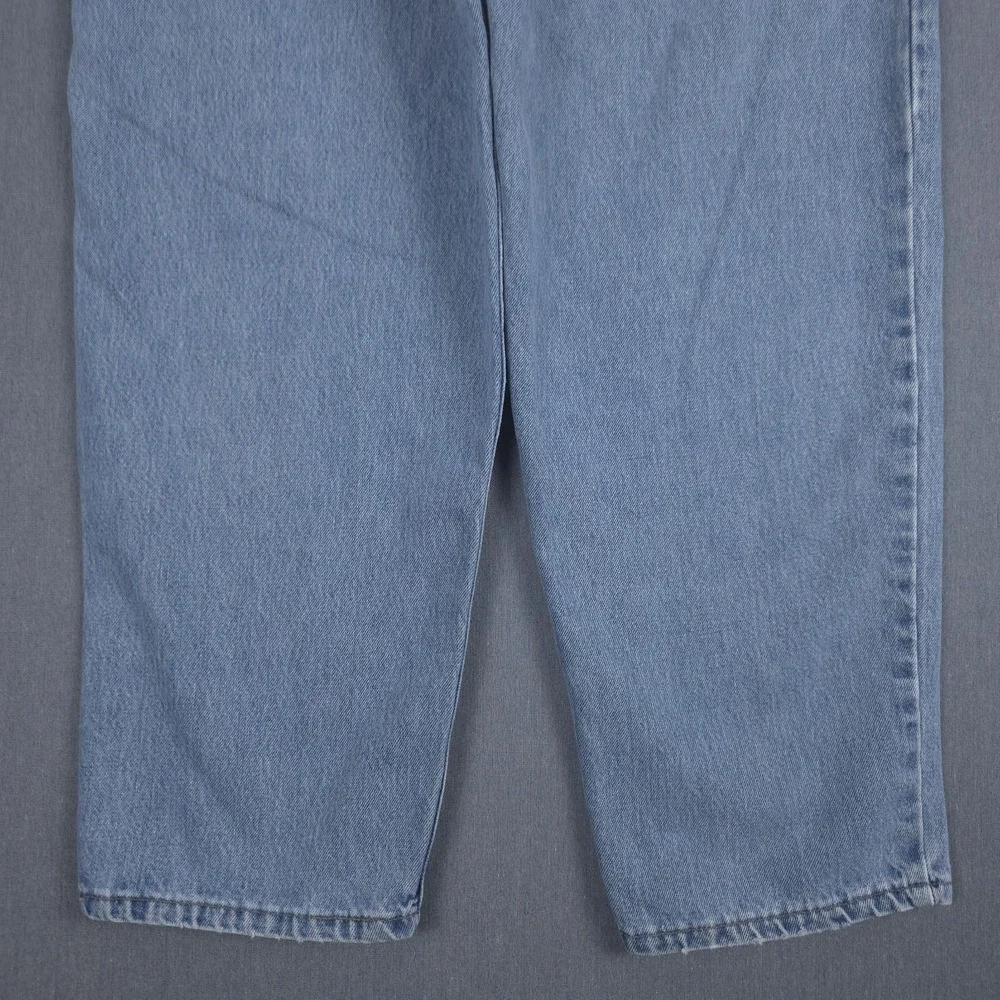 Vintage Levis SilverTab Baggy Jeans Mens 34x30 (Fits 32x30) Pleated Denim USA